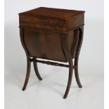 A 19th Century Continental mahogany Ladies Work Table,