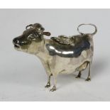 An 18th Century style silver Cow Creamer, by Richard Comyns, London c. 1971, 11.