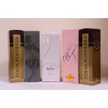 Champagne: "Ruinart Blanc de Blancs - Brut," Bottle; "Louis Roederer - Brut Premier,