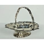 A good early William IV English silver Fruit Basket,