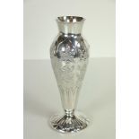 An important late Victorian silver Vase, by Gilbert Marks, London 1901,