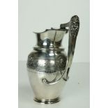 A fine quality 19th Century American silver Jug, by Jabez Gorham,