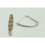 A 9ct gold Ladies link Chain,