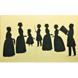 Henry Marcus Beresford A family Silhouette Group,