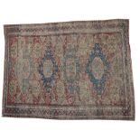 A very large Oriental style heavy wool Carpet,