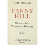 Cleland (John) Fanny Hill, Memoirs of a Woman of Pleasure, lg. 8vo, L. (Luxor Press) 1963, illus.