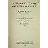 Association Copies [Berkeley] Jessop (T.E.