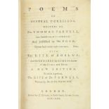 [Goldmsith (Oliver)] Parnell (Dr. Thomas) Poems on Several Occasions [with] The Life of Dr.