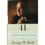 Signed by Former U.S. President Bush (George W.) 41 - A Portrait of My Father, 8vo, N.Y.