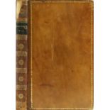 Manuscript Work on Ancient Classical Philosophers Manuscript volume attractively bound in brown