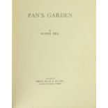 Hill (Olive) The Garden of Adonis, 4to L. 1923, First Edn., mtd. plts., orig. gilt decor.