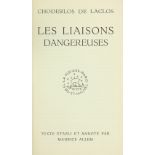 With Presentation Inscription to Ambassador Bullitt Laclos (Choderlos) Les Liaisons Dangereuses,