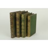 Bindings: Hunt (Leigh) Stories in Verse, 12mo L. 1855, full green cloth, gilt spine by W.