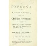 Brown (Simon) A Defence of the Religion of Nature and the Christian Revelation, 8vo L. 1732.