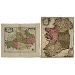 Maps - Ireland Schenk (Petrus) Novissima et acuratissima Regni et Insulae Hiberniae Delineatio ….