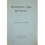 Pearse (P.H.) Suantraidhe agus Goltraidhe, D. (Irish Review) 1914. First Edn., wrappers. V.