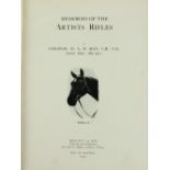 World War I: May (Col. H.A.R.) Memories of the Artists Rifles, 4to L. 1929. First Edn.