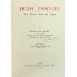 Mac Lysaght (Edward) Irish Families, Their Names, Arms and Origins, folio D. (Hodges Figgis & Co.