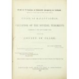 Griffith (Richard) General Valuation of Rateable Property in Ireland, County of Clare, 1.