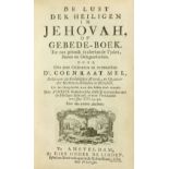 Mel (Coenrad) De Lust der Heiligen in Jehovah, of Gebede-Boek,