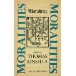 Kinsella (Thomas) Moralities, 8vo D. (Dolmen) 1960, Signed, on f.e.p., ptd.