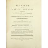 Beauford (Dan. Aug.) Memoir of a Map of Ireland, lg. 4to L. 1792. First Edn., list of subs.