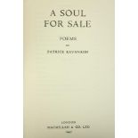 Kavanagh (Patrick) A Soul for Sale, Poems 8vo L. 1947. First Edn., cloth & orig. d.w.