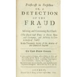 [Collins (Anthony)] Priestcraft in Perfection: or, A Detection of the Fraud,.... 8vo L. 1710.