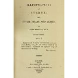 Ferriar (John) Illustrations of Sterne: with other Essays and Verses, 2 vols. in one, L.