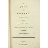 Scarce Irish Travel Volume [Gough (John)] A Tour in Ireland in 1813 & 1814, With an Appendix,