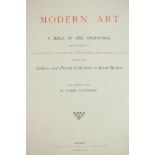 Dafforne (James) Modern Art, A Series of Line Engravings from the Works of Distinguished Painters ..