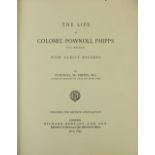 Genealogy: Phipps (Pownoll W.) The Life of Colonel Pownoll Phipps, K.C. H.E.I.C.S.