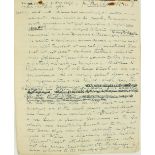 A Corkman's Voyage to New York in the Year of the Titanic Manuscript: A fascinating eight-page