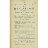 Pamphlets: 1. Amory (Thos.) A Dialogue on Devotion, after the Manner of Xenophon... 8vo L. 1746.