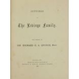 Genealogy: Levinge (Sir Rich. G.A.) Jottings of The Levinge Family, sm. 4to D. 1877.