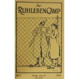 Rare World War Internment Camp Magazine World War One: Internment Camp - In Ruhleben Camp,