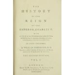 Bindings: Robertson (Wm.) The History of the Reign of the Emperor Charles V., 4 vols. 8vo L. 1772.