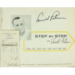 Golf Interest: Palmer (Arnold) Personal Golf Instructions from ''Driver thru Putter",