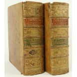 First Dublin Edition of Johnson's Dictionary Binding: Johnson (Samuel) A Dictionary of the English