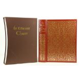 [Peterson (Wm. S.)] Folio Society The Kelmscott Chaucer, L. (The Folio Society) 2008, Facsimile Edn.