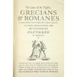 Nonesuch Press: Plutarch -The Lives of the Noble Grecians & Romanes, edited by Thos. North. 5 vols.