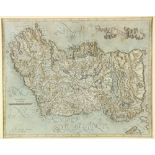 Irish Map: Mercator (Gerardum) Irlandiae Regnum, Amsterdam c. 1595, engraved copper plate, contemp.