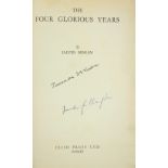 Signed by De Valera [Gallagher (Frank)] 'Hogan (David)'. The Four Glorious Years. D.