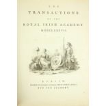 R.I.A.: Transactions of the Royal Irish Academy, Vols. 1,2,3,9,10, 11,12-16, and Vol.