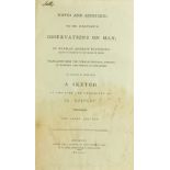 Hartley (David) Observations on Man, His Frame, His Duty, and His Expectations, 3 vols. L. 1801.