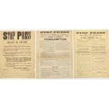 Important Civil War Periodical The Largest Set to Come for Public Auction Broadsides: Stop Press -