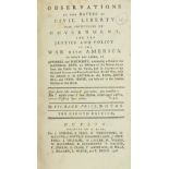 Price (Richard) Observations on the Nature of Civil Liberty, The Principles of Government,