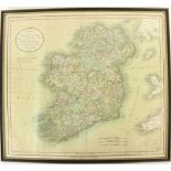 Irish Map: Cary (John) A New Map of Ireland, divided into its Provinces and Counties,