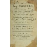 1798 - Association Copy [Stock (Rev. Jos.)] Mann (Isaac)D.D. Ld. Bishop of Cork and Ross.