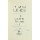 Signed by Salman Rushdie Rushdie (Salman) The Satanic Verses, thick 8vo, L.